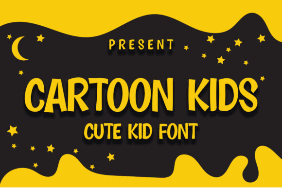 Cartoon Kids: A Playful Font for Joyful Designs