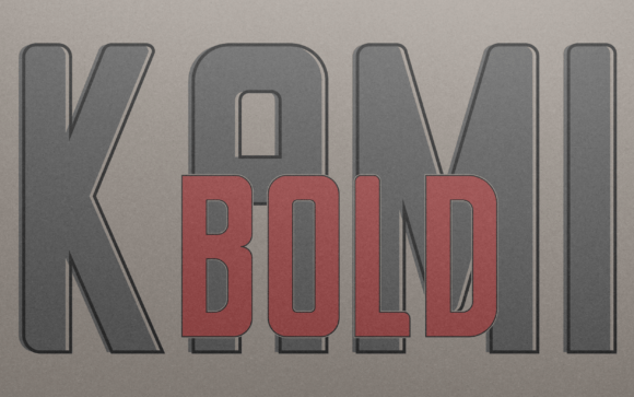 Kami: The Bold, Friendly Font for Modern Design