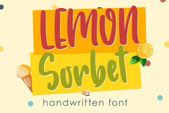 Lemon Sorbet: A Bold Font for Vibrant Design