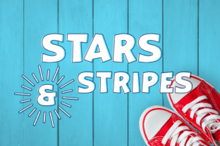 Stars & Stripes: A Fun Display Font for Bold Design